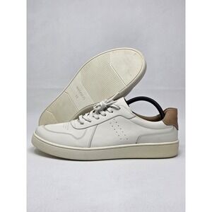 Nisolo Bria Go To Court Women's Sneakers Shoes Size 11 Leather White Pre-owned